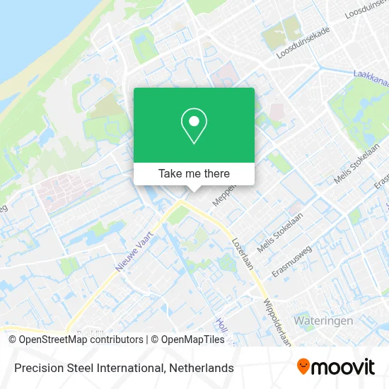 Precision Steel International map