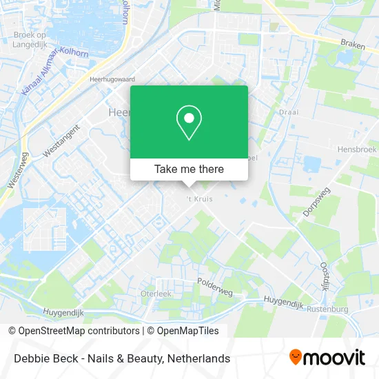 Debbie Beck - Nails & Beauty map