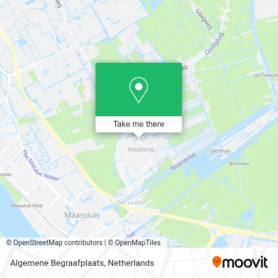 Algemene Begraafplaats map