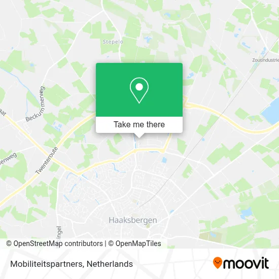 Mobiliteitspartners map