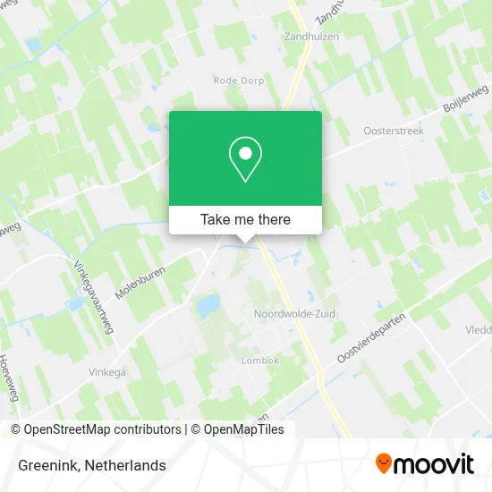 Greenink map