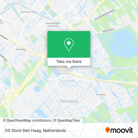 DS Store Den Haag Karte