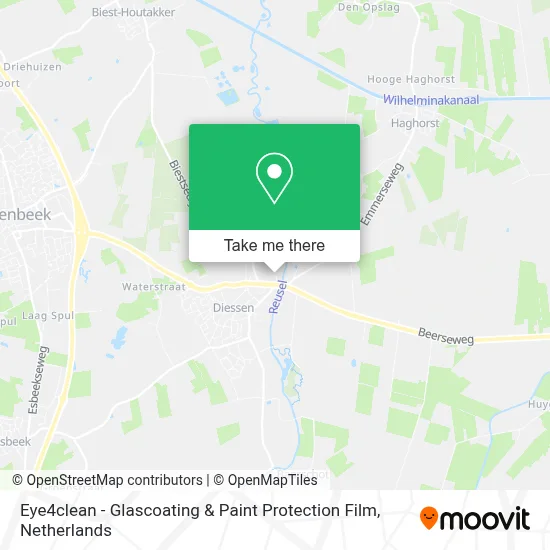 Eye4clean - Glascoating & Paint Protection Film map