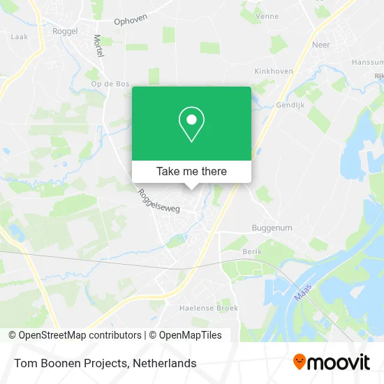Tom Boonen Projects map