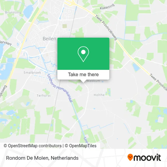 Rondom De Molen map