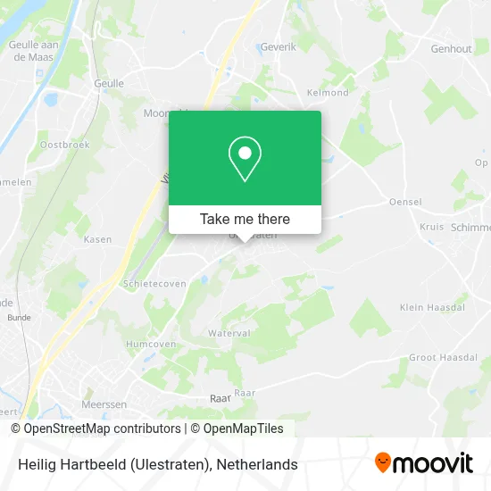 Heilig Hartbeeld (Ulestraten) map