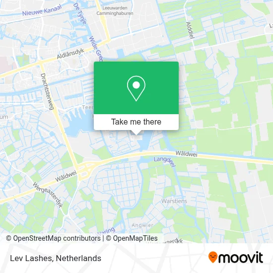 Lev Lashes map