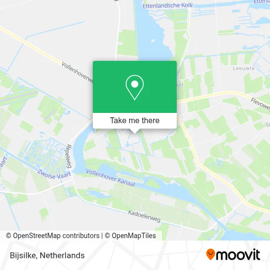Bijsilke map