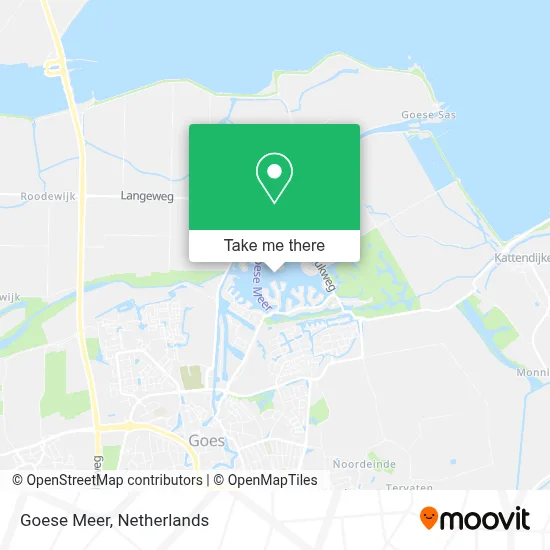 Goese Meer map