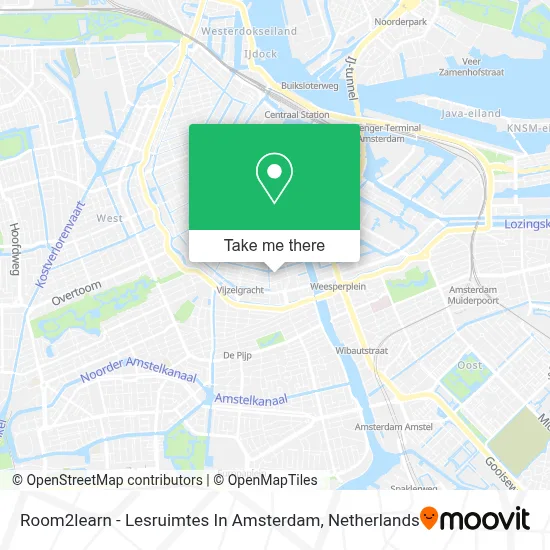 Room2learn - Lesruimtes In Amsterdam map