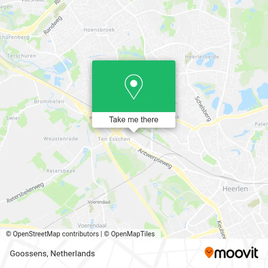 Goossens map