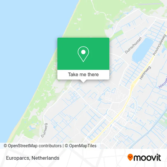 Europarcs map