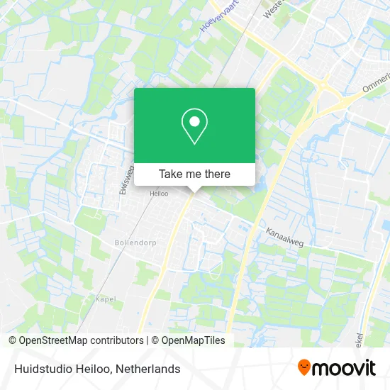 Huidstudio Heiloo map