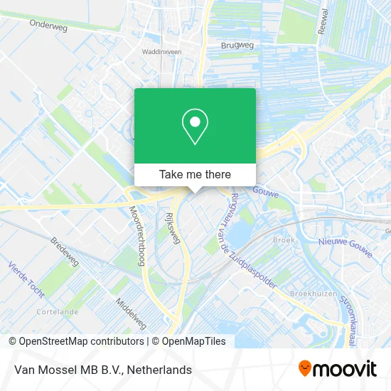 Van Mossel MB B.V. map