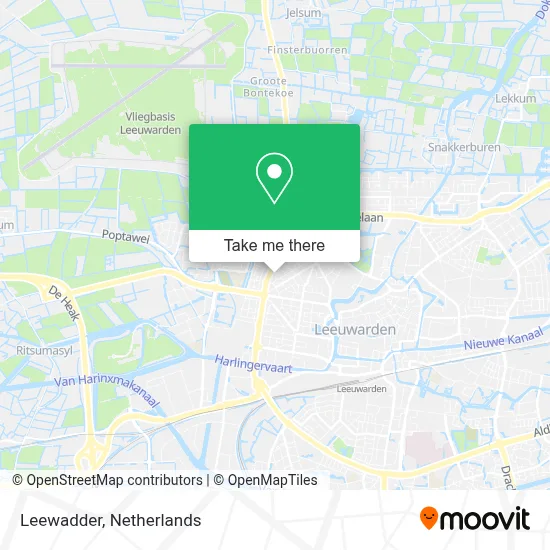 Leewadder map