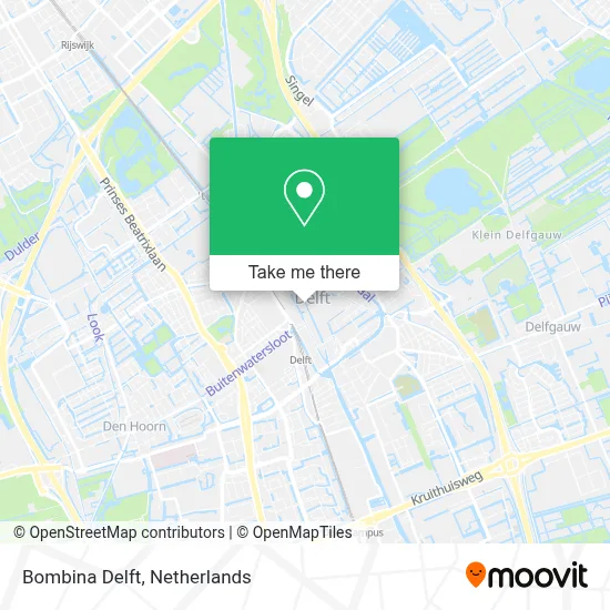 Bombina Delft map