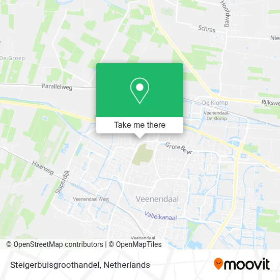 Steigerbuisgroothandel map