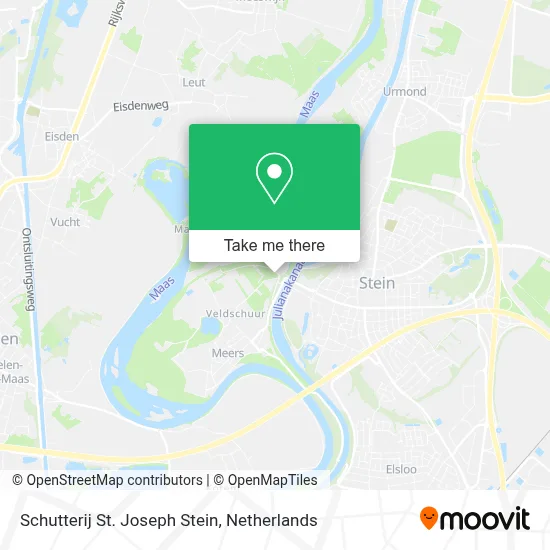 Schutterij St. Joseph Stein map
