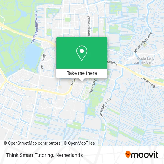 Think Smart Tutoring map