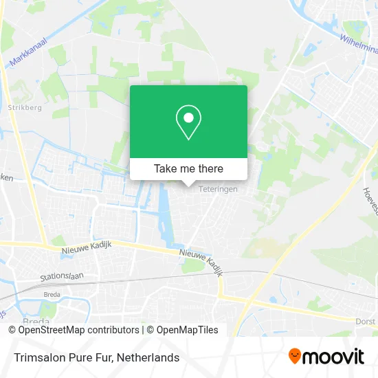 Trimsalon Pure Fur map