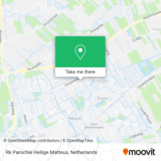 Rk Parochie Heilige Matteus map