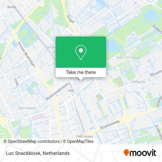 Luc Snackkiosk map