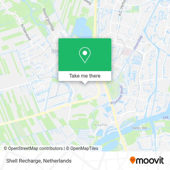 Shell Recharge map