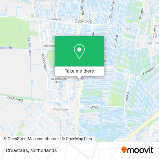 Creastairs map