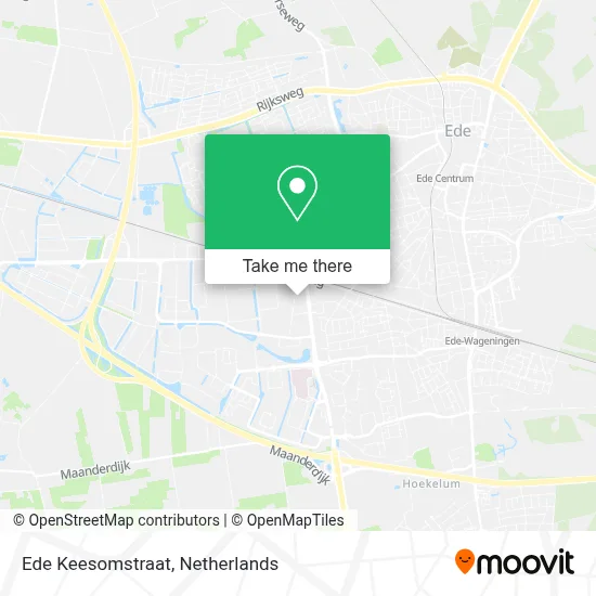 Ede Keesomstraat map
