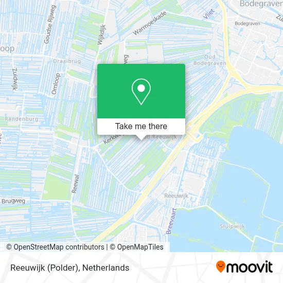 Reeuwijk (Polder) map