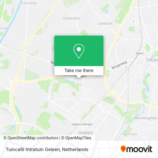 Tuincafé Intratuin Geleen map