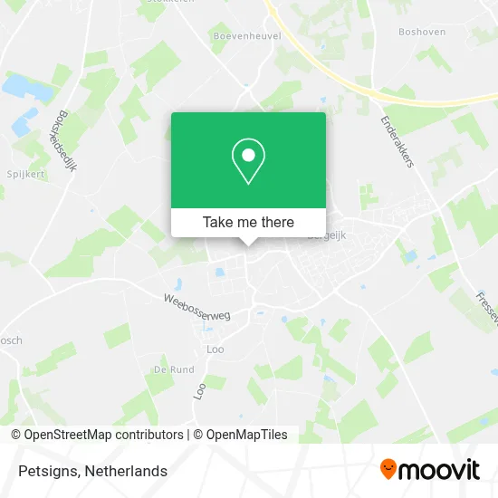 Petsigns map