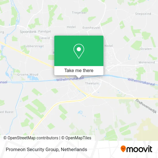 Promeon Security Group map