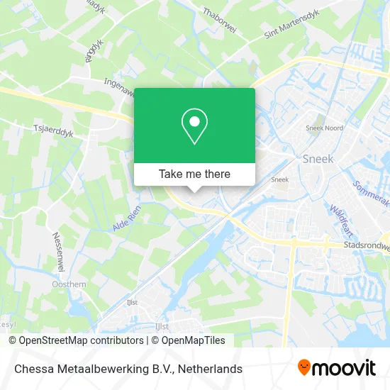 Chessa Metaalbewerking B.V. map