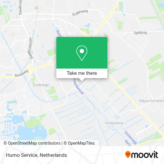 Humo Service map