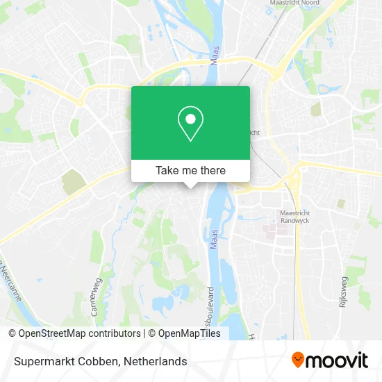 Supermarkt Cobben map