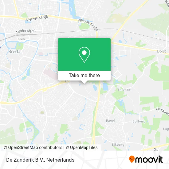 De Zanderik B.V. map
