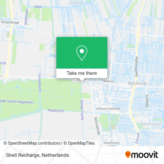 Shell Recharge map
