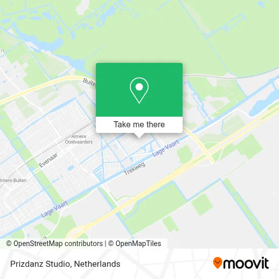 Prizdanz Studio map
