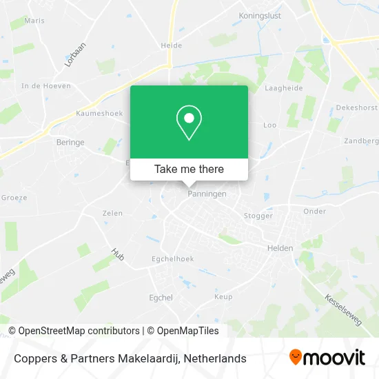 Coppers & Partners Makelaardij map
