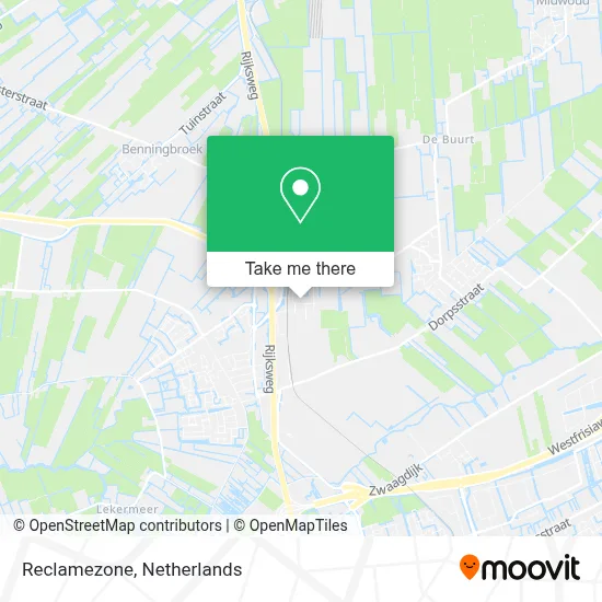 Reclamezone map