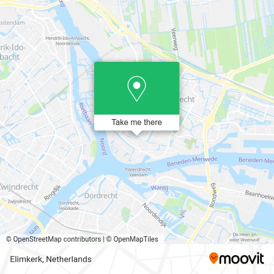 Elimkerk map