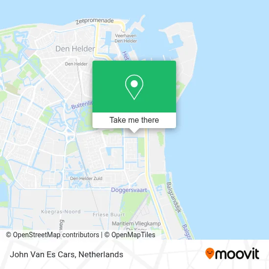 John Van Es Cars map