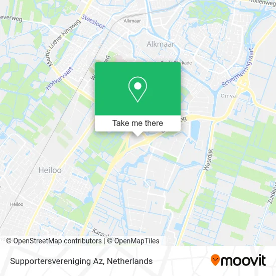 Supportersvereniging Az map
