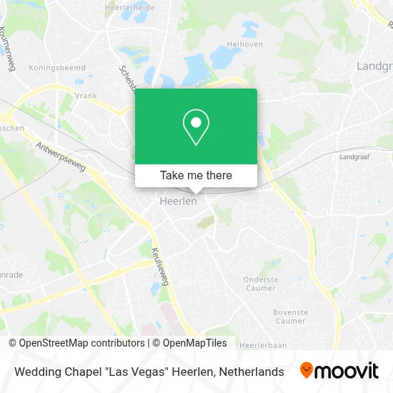 Wedding Chapel "Las Vegas" Heerlen map