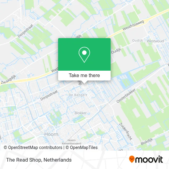 The Read Shop map
