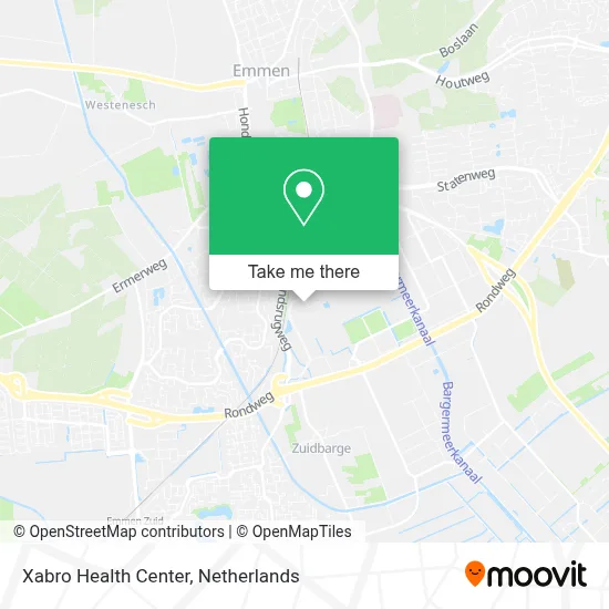 Xabro Health Center map
