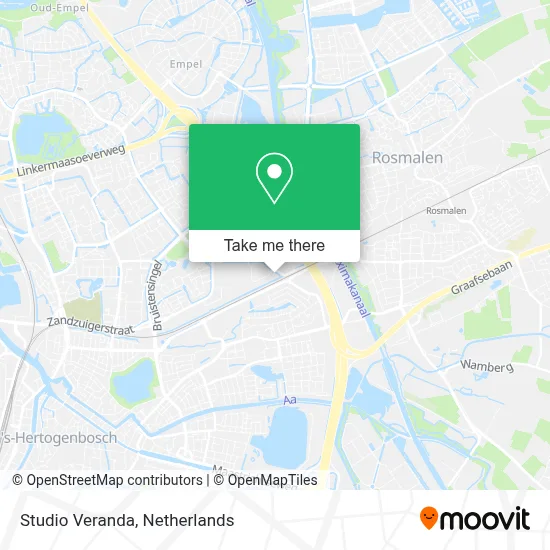 Studio Veranda map