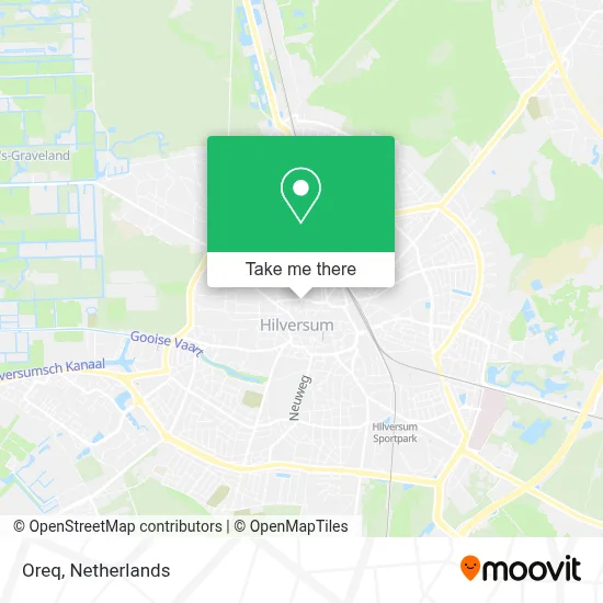 Oreq map