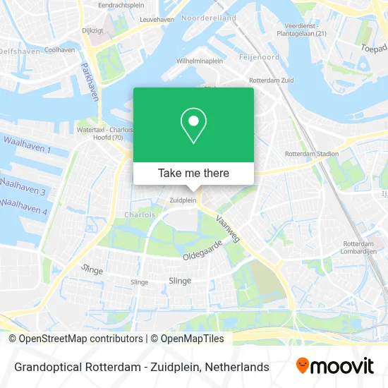Grandoptical Rotterdam - Zuidplein map